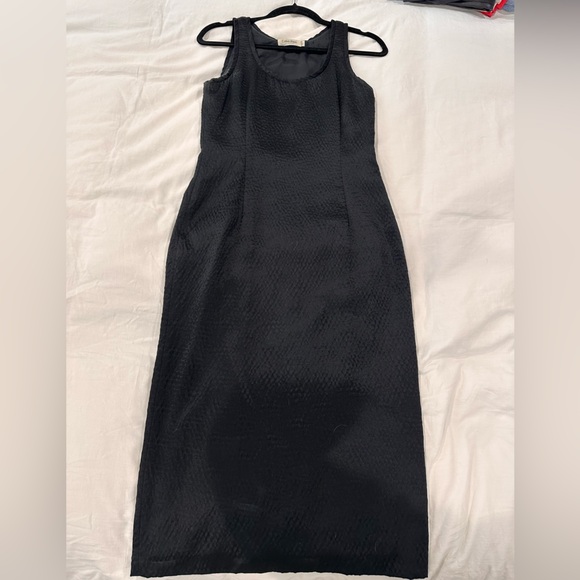 Calvin Klein Collection Dresses & Skirts - Vintage Calvin Klein Collection- Black Sample Silk Dress